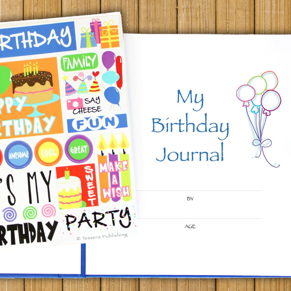 My Birthday Journal Unplugged Gifts for Kids