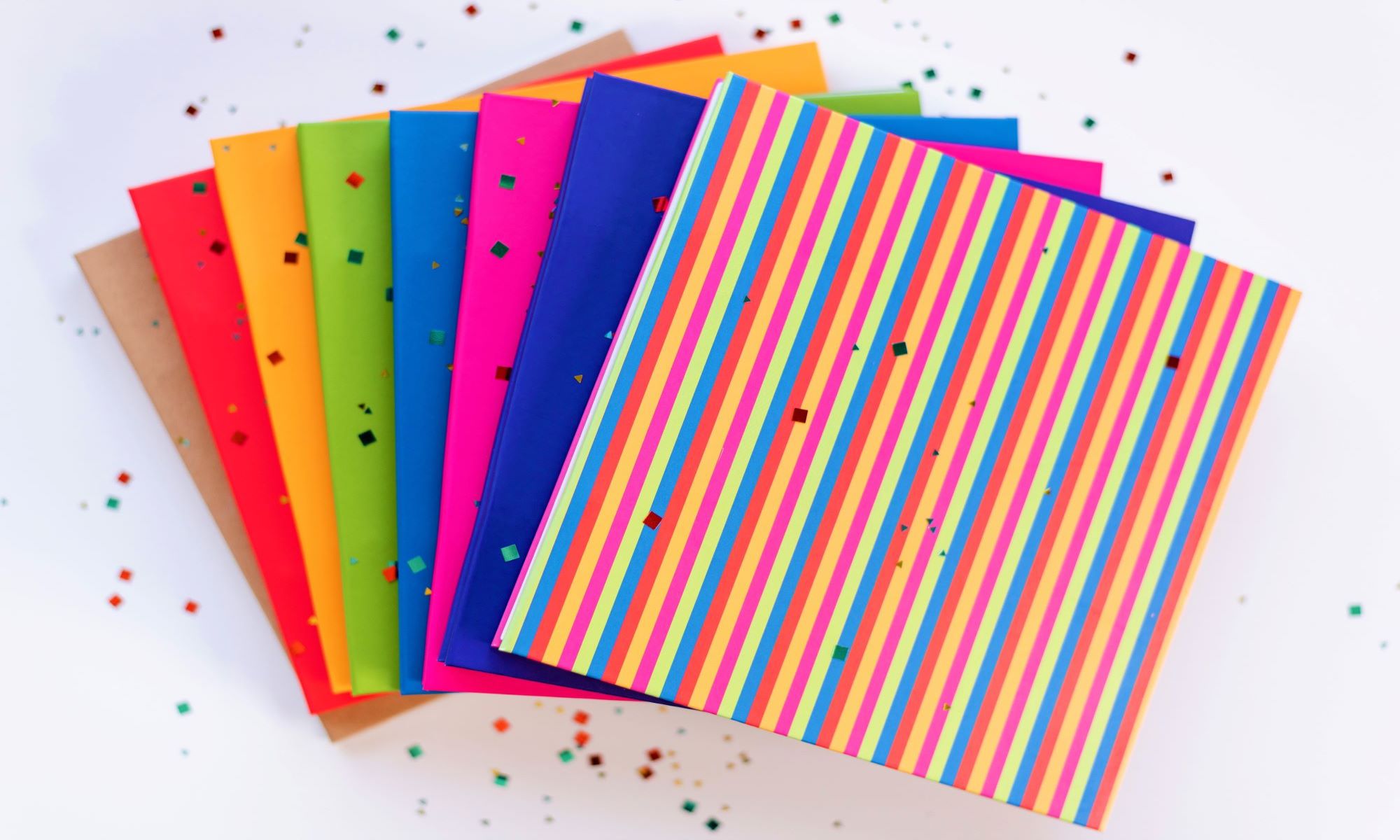 unplugged gifts for kids. Tessera Kids Journals fanned out