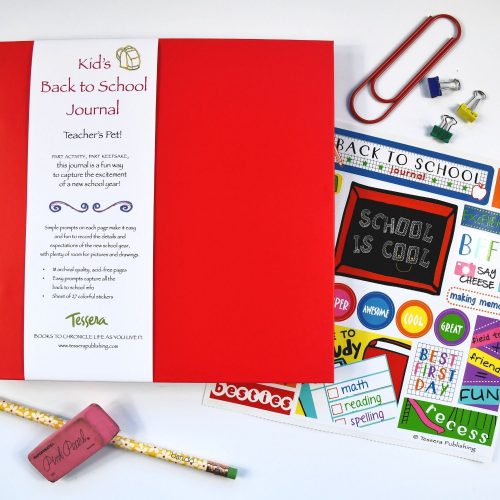 Back to School Journal with sticker sheet
