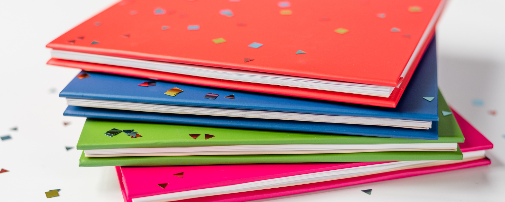 Prompted Kids Journals fanned out
